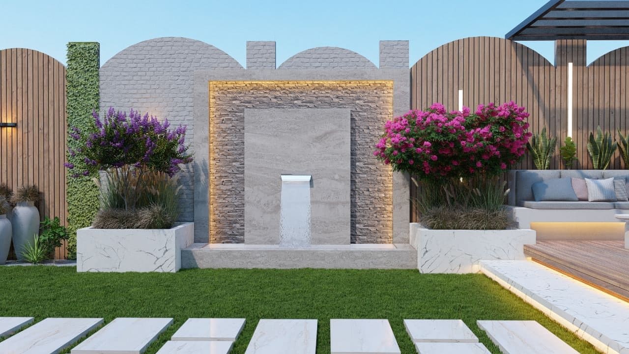 تصميم حدائق صغيره