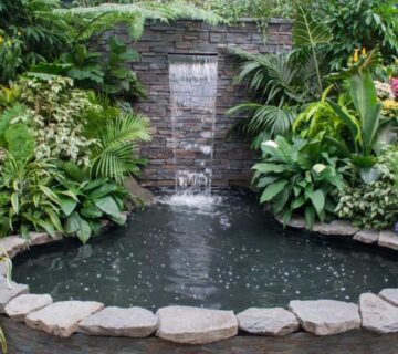 شلالات منزلية للحدائق